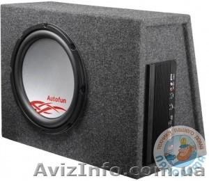 сабвуфер активный автомобильный Autofun AS-12 - <ro>Изображение</ro><ru>Изображение</ru> #1, <ru>Объявление</ru> #16972