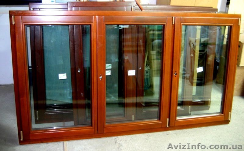 Дерев'яні  євровікна - <ro>Изображение</ro><ru>Изображение</ru> #1, <ru>Объявление</ru> #175651