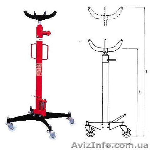 Стойка трансмиссионная, подставка под автомобиль - <ro>Изображение</ro><ru>Изображение</ru> #1, <ru>Объявление</ru> #849551