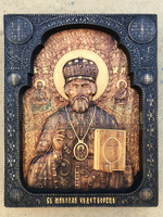 Резные иконы из натурального дерева в ассортименте - <ro>Изображение</ro><ru>Изображение</ru> #7, <ru>Объявление</ru> #1692071