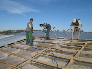 эковата (целюлозный утеплитель Юнизол)