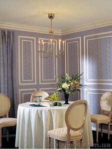 Элементы декора для зонирования потолков и стен,  молдинги