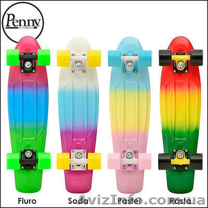 Penny Board Fades Градиент/Мультиколор