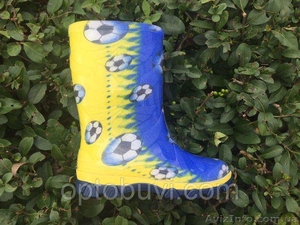 Сапоги детские резиновые мячи литма оптом ШУЗ-ХХОЛЛ