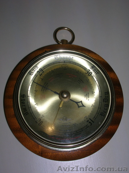 Продам барометр.Англия - <ro>Изображение</ro><ru>Изображение</ru> #1, <ru>Объявление</ru> #468000