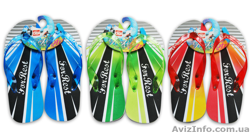 Оптом удобная, модная обувь, шлепанцы, вьетнамки, пляжная обувь ТМ Kito, 4Rest - <ro>Изображение</ro><ru>Изображение</ru> #1, <ru>Объявление</ru> #677165