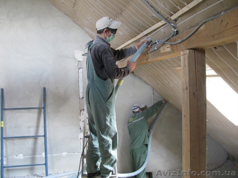 ЕКОВАТА (утеплення целюлозним утеплювачем "ЮНІЗОЛ") - <ro>Изображение</ro><ru>Изображение</ru> #4, <ru>Объявление</ru> #762825