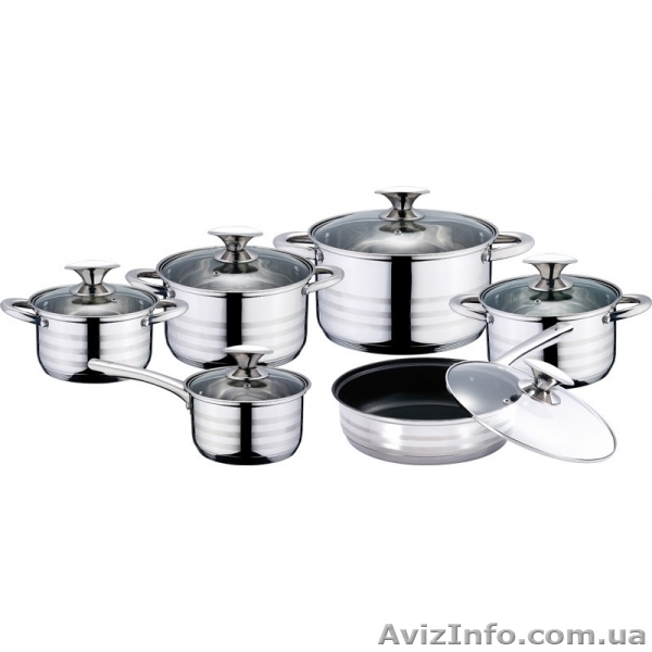 Наборы посуды для кухни,посуда BergHOF, Сook Co, KaiserHoff, SWISS&BOSH, Wellber - <ro>Изображение</ro><ru>Изображение</ru> #1, <ru>Объявление</ru> #1092951