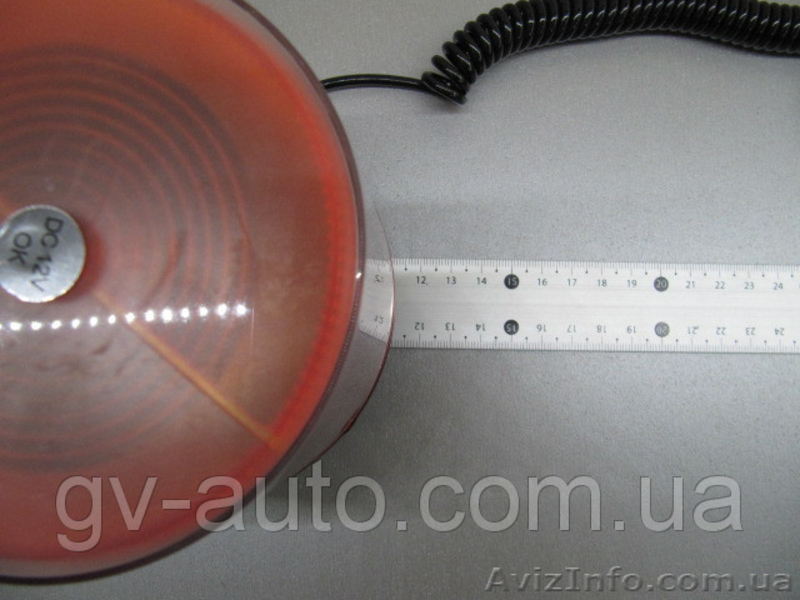 Проблесковый маячок (колпак) ,стробоскоп, (мигалка),LTE1-18 синий - <ro>Изображение</ro><ru>Изображение</ru> #9, <ru>Объявление</ru> #1186357