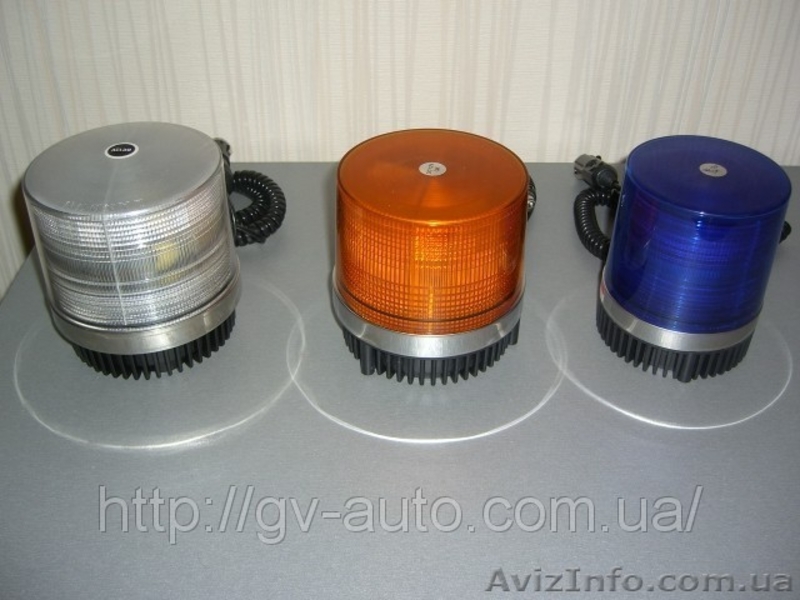 Проблесковый маячок (колпак) ,стробоскоп, (мигалка),LTE1-18 синий - <ro>Изображение</ro><ru>Изображение</ru> #5, <ru>Объявление</ru> #1186357