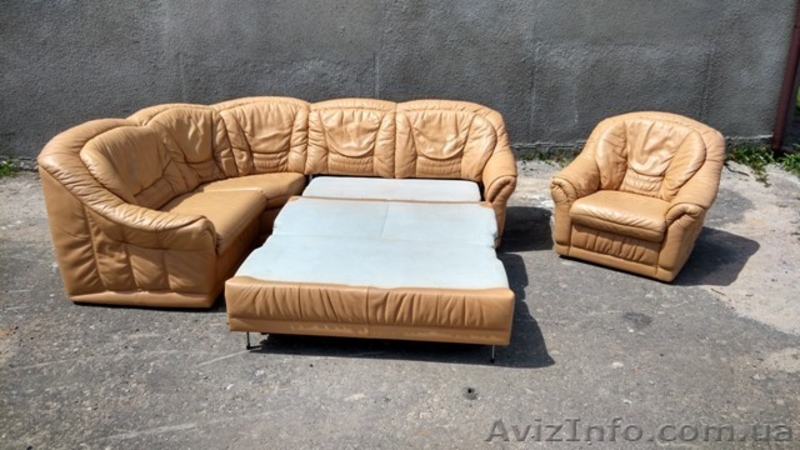 Кожаная мягкая Б/У мебель из Германии - <ro>Изображение</ro><ru>Изображение</ru> #5, <ru>Объявление</ru> #1285734