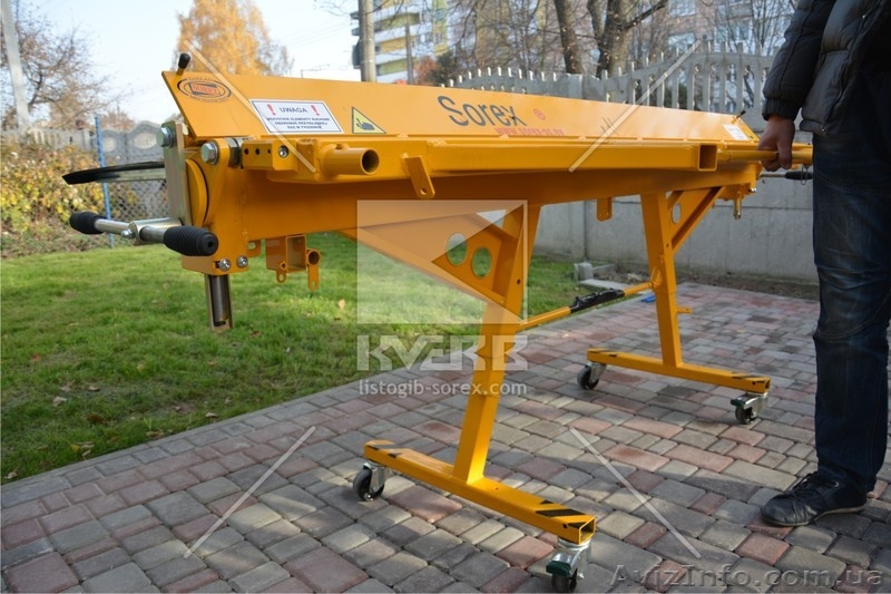 Ручной гибочный станок (кромкогиб) Sorex ZRS 2160/0,8 - <ro>Изображение</ro><ru>Изображение</ru> #5, <ru>Объявление</ru> #1314454