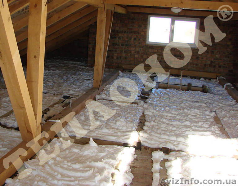 Утеплення горища заливним пінопластом екоізол - <ro>Изображение</ro><ru>Изображение</ru> #2, <ru>Объявление</ru> #1335034