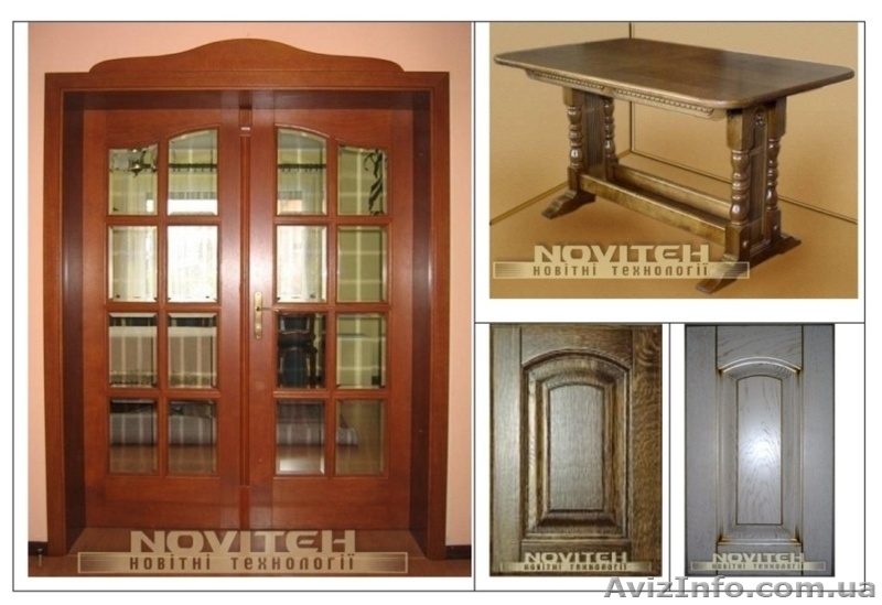 Реставрація дверей, меблів, сходів кухоних фасадів інших виробів. - <ro>Изображение</ro><ru>Изображение</ru> #1, <ru>Объявление</ru> #175621