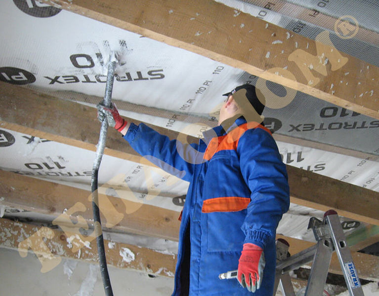 Утеплення дахів мансард заливним пінопластом екоізол - <ro>Изображение</ro><ru>Изображение</ru> #6, <ru>Объявление</ru> #1444439