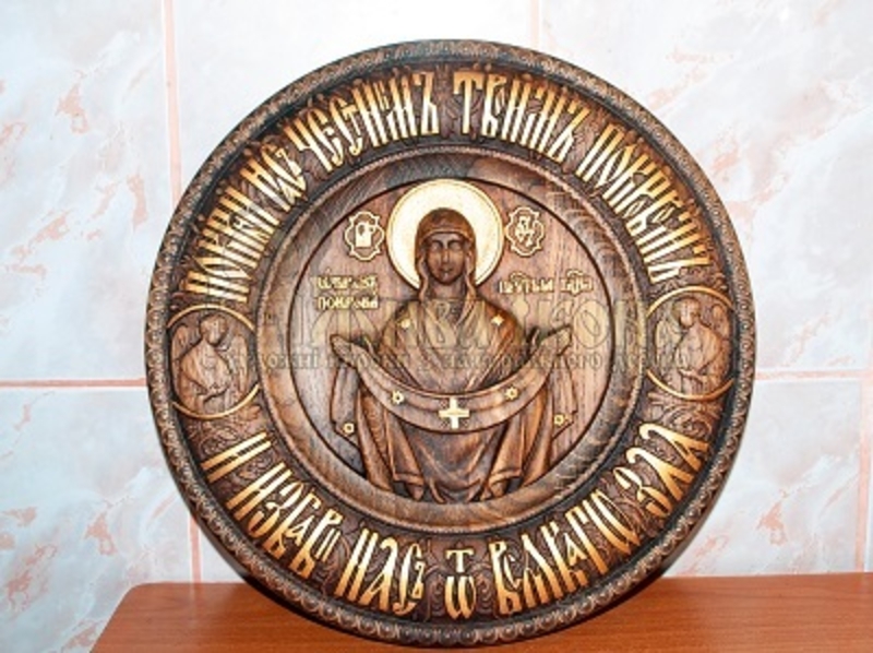 Резные иконы из натурального дерева в ассортименте - <ro>Изображение</ro><ru>Изображение</ru> #5, <ru>Объявление</ru> #1692071