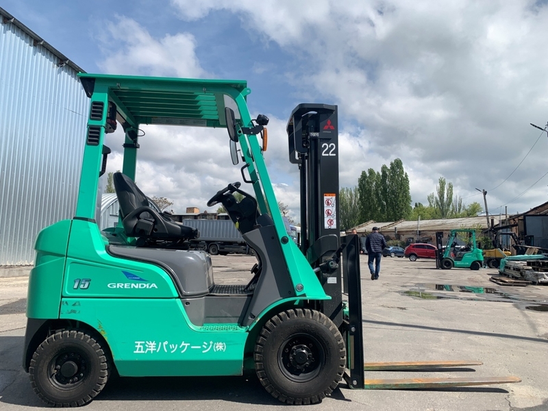 Вилочный автопогрузчик Mitsubishi на 1.5 тонны 2020 года, на пневмошинах - <ro>Изображение</ro><ru>Изображение</ru> #5, <ru>Объявление</ru> #1744044