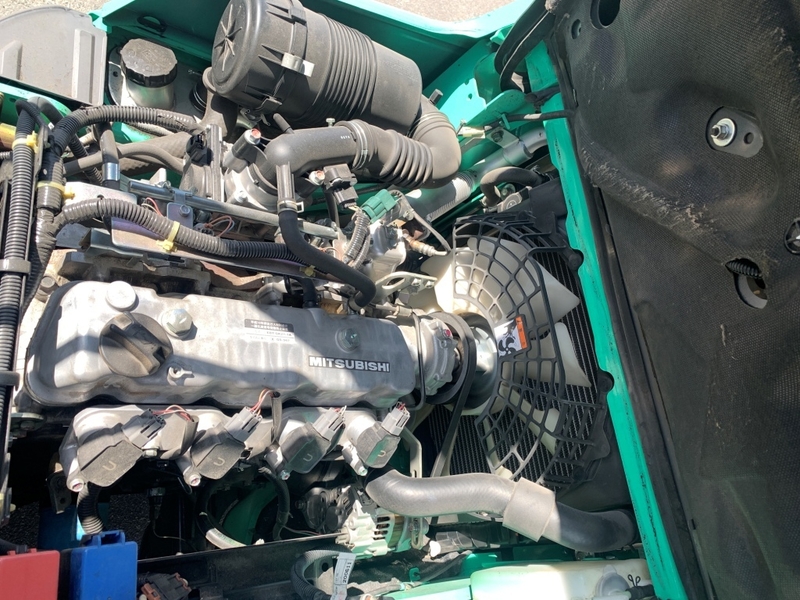 Вилочный автопогрузчик Mitsubishi на 1.5 тонны 2020 года, на пневмошинах - <ro>Изображение</ro><ru>Изображение</ru> #6, <ru>Объявление</ru> #1744044